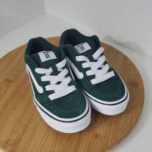 Vans Kids Caldrone Low Top Sneakers Suede Mesh Size 1 NIB